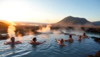 banos termales en islandia con vistas espectaculares Viajar y Viajes
