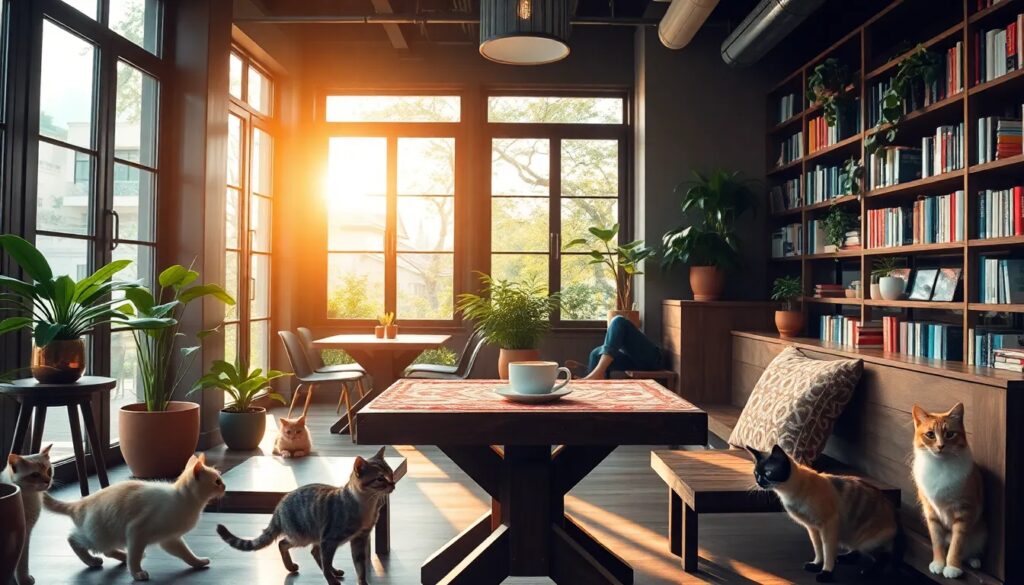 cafes con gatos en bangkok los mejores lugares para disfrutar Viajar y Viajes