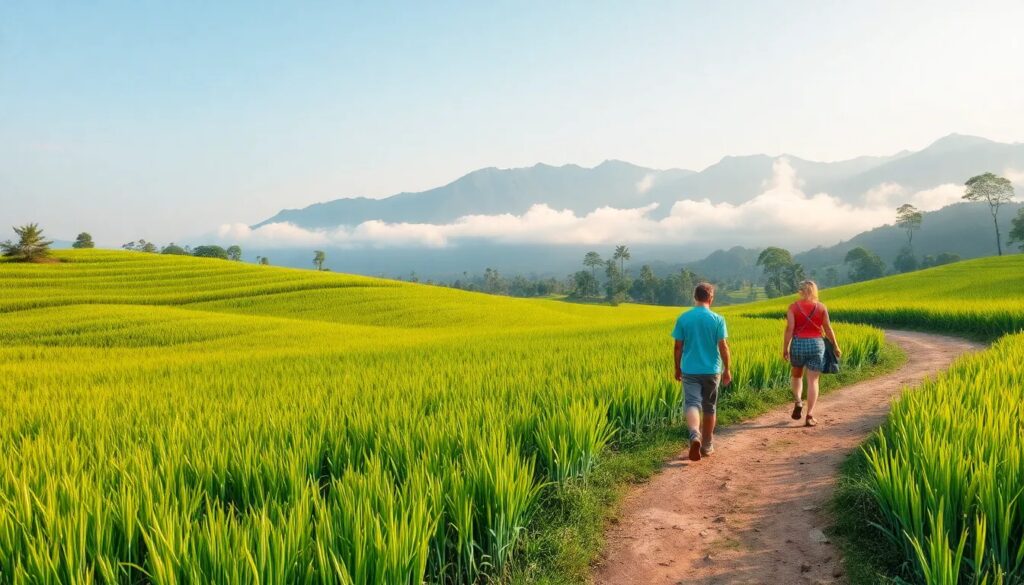 caminata por las terrazas de arroz en bali Viajar y Viajes