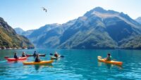 navegar en kayak por fiordos chilenos Viajar y Viajes