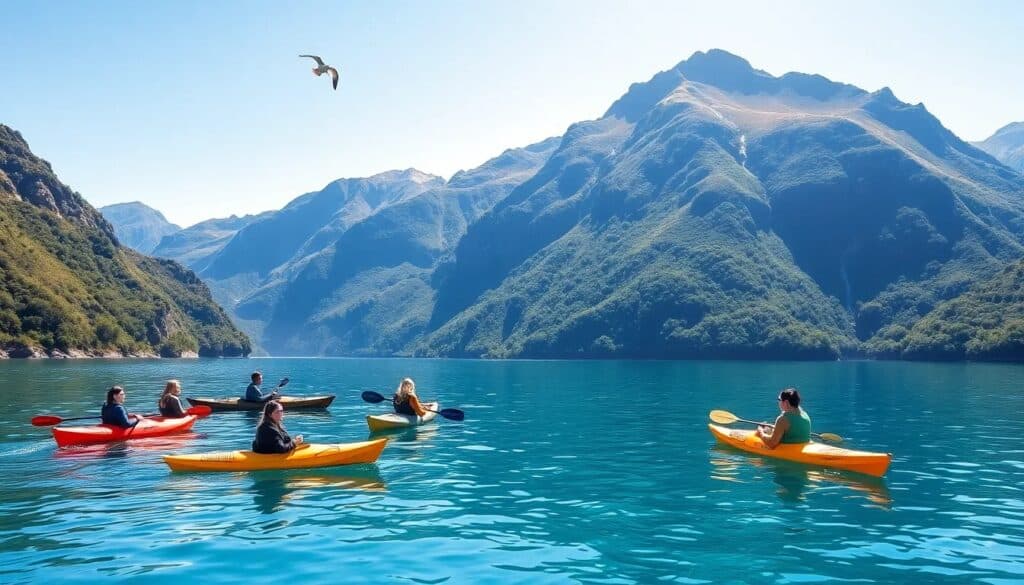 navegar en kayak por fiordos chilenos Viajar y Viajes