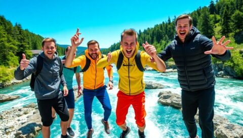 saltar desde un puente en eslovenia aventura extrema Viajar y Viajes