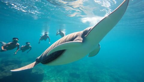 snorkel con mantarrayas en filipinas los mejores lugares Viajar y Viajes