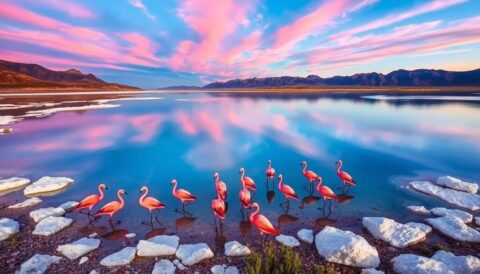 ver flamencos en la laguna colorada bolivia Viajar y Viajes