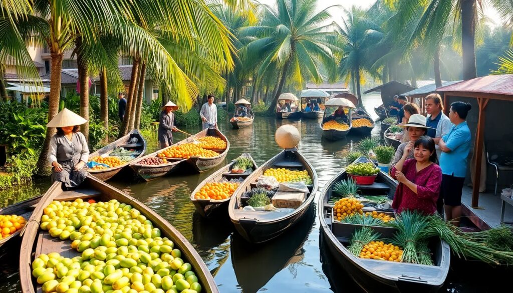 como visitar mercados flotantes en vietnam Viajar y Viajes