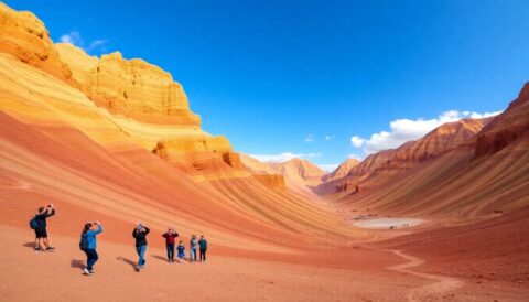 como visitar montanas de colores en iran Viajar y Viajes