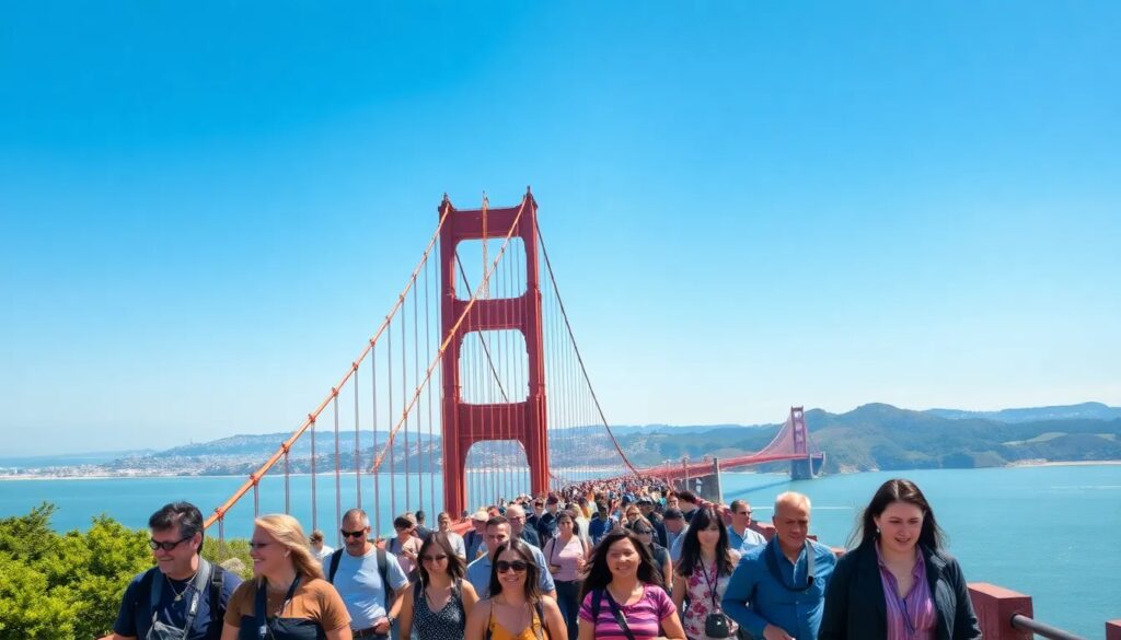cruzando el golden gate caminando guia practica Viajar y Viajes