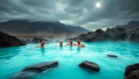 experiencia en spa natural en aguas termales islandesas Viajar y Viajes