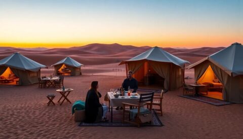 experiencias de glamping en el desierto de marruecos Viajar y Viajes