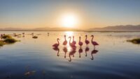 fotografiar flamencos en el delta del ebro Viajar y Viajes