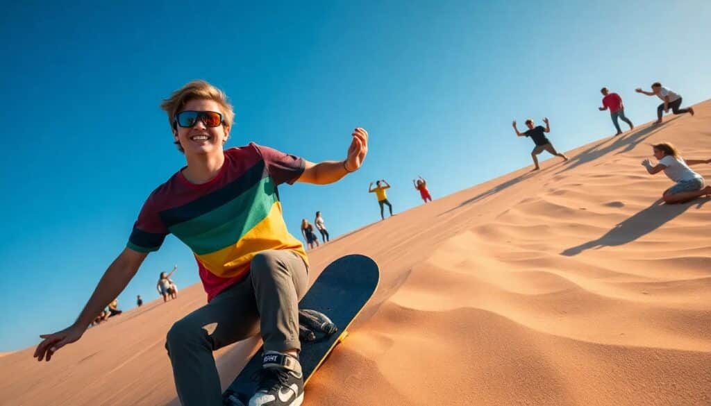mejores lugares para practicar sandboarding en dubai Viajar y Viajes
