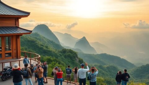 mejores miradores en montanas de taiwan Viajar y Viajes