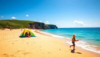 mejores playas para acampar en la costa de gales Viajar y Viajes