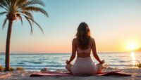 practicar yoga al amanecer en ibiza Viajar y Viajes
