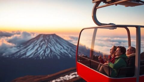 subir al teide en teleferico al atardecer Viajar y Viajes