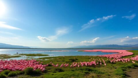 ver flamencos en el lago nakuru guia para tu safari Viajar y Viajes