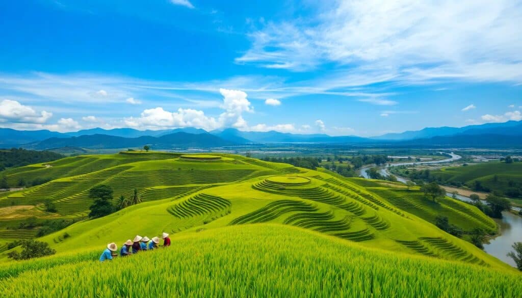 visitar campos de arroz en terrazas en vietnam Viajar y Viajes