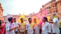 vivir el festival holi en jaipur una experiencia inolvidable Viajar y Viajes