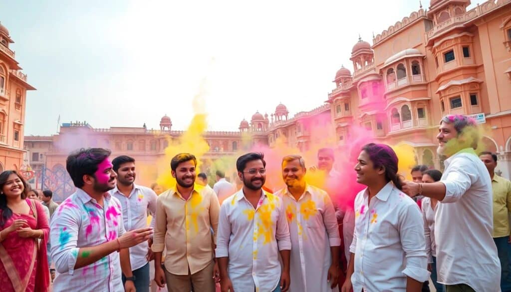 vivir el festival holi en jaipur una experiencia inolvidable Viajar y Viajes