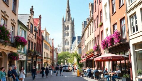 mejor barrio para alojarse en brujas Viajar y Viajes