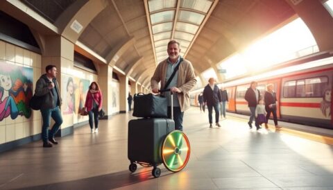 como moverse por paris con maletas grandes evitando escaleras Viajar y Viajes