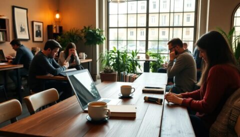 cafes para trabajar tranquilo en madrid centro Viajar y Viajes