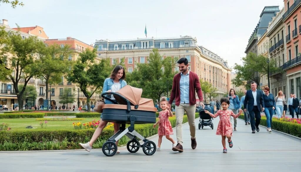 como moverse por madrid con carrito de bebe Viajar y Viajes
