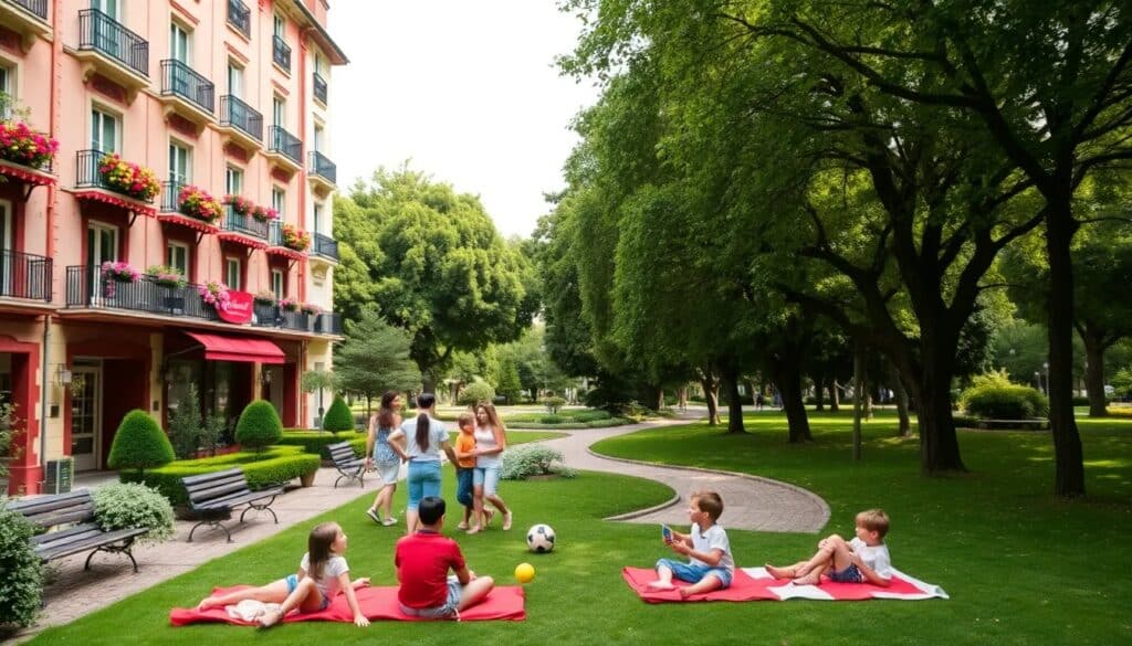 donde alojarse en madrid cerca de parques Viajar y Viajes