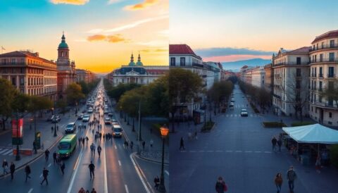 madrid comparado con ciudades mas pequenas que tan grande es realmente Viajar y Viajes