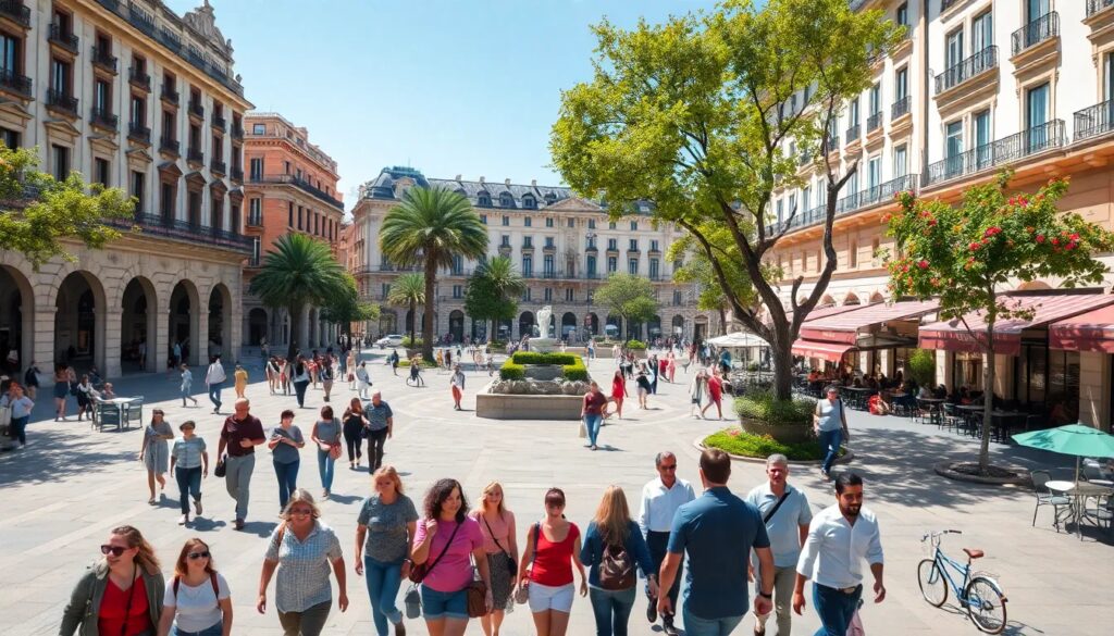 madrid para recorridos circulares a pie Viajar y Viajes