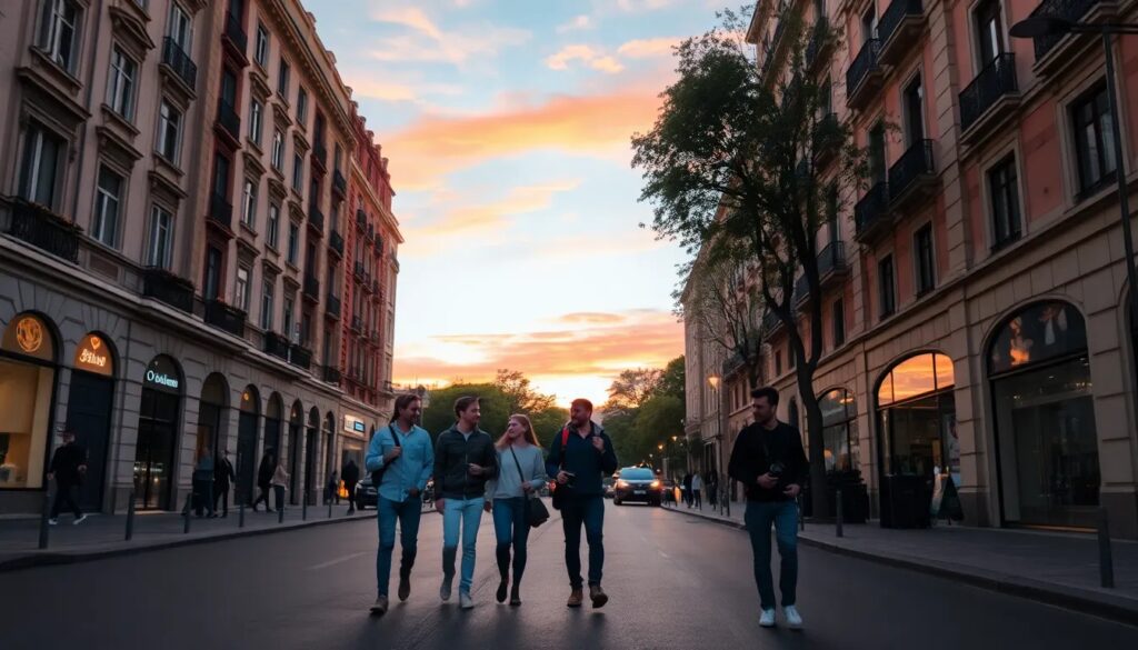 planes en madrid al atardecer sin terrazas Viajar y Viajes